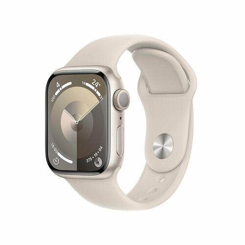 Apple Watch Series 9 Starlight Color41mm ML 4447000₽