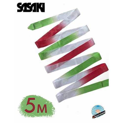 Лента SASAKI MJ-715HG 5м. LYMYxWxFRP(Лимонный-Белый-Розовый) FIG