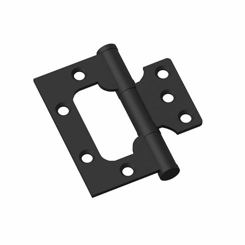 Дверные Петли Bravo Петля без Врезки Стальная 2ВВ 756325 Универсальная МатЧерный для Складных Дверей Браво 150₽