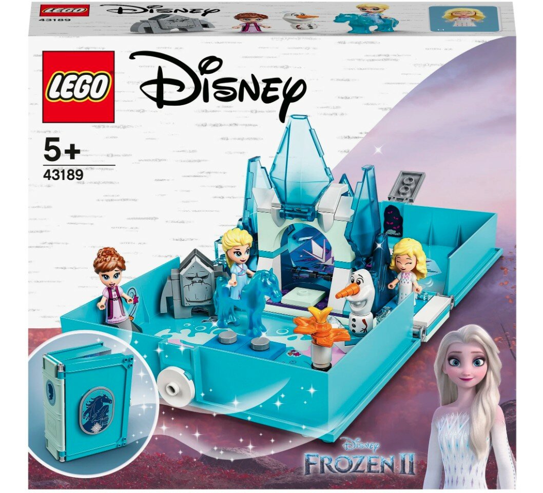 Конструктор LEGO Disney Frozen 43189 Книга сказочных приключений Эльзы и Нока, 125 дет.