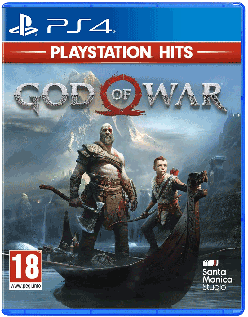 Игра God of War PlayStation Hits (PS4, Русские субтитры)