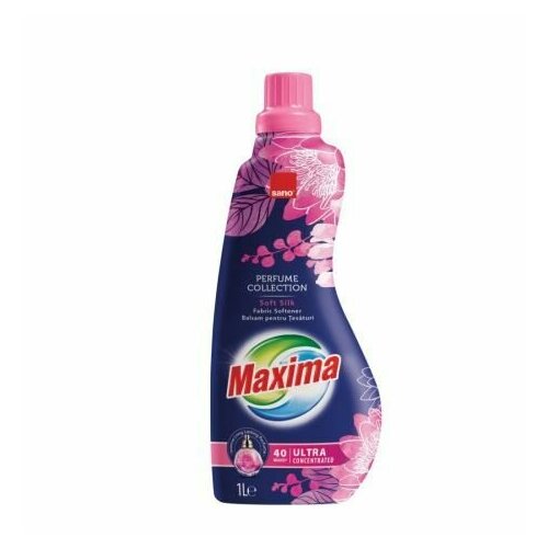 Sano Кондиционер для белья смягчитель Maxima Мягкий шелк 1000 мл 1758₽