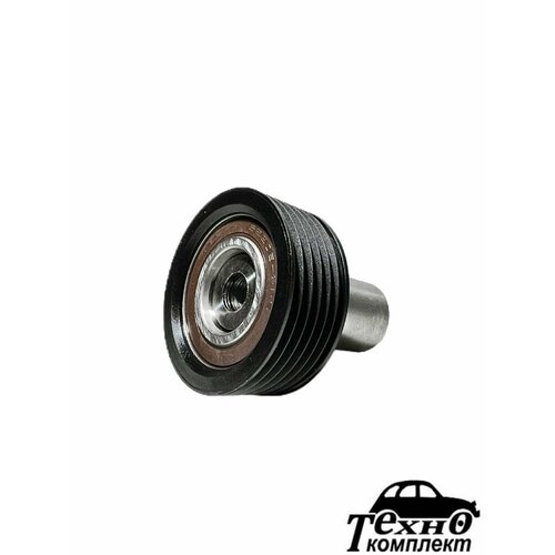 Ролик натяжной ручейковый в сборе с втулкой под кондиционер ГАЗель (дв. УМЗ-4216/a274 Evotech 2.7)