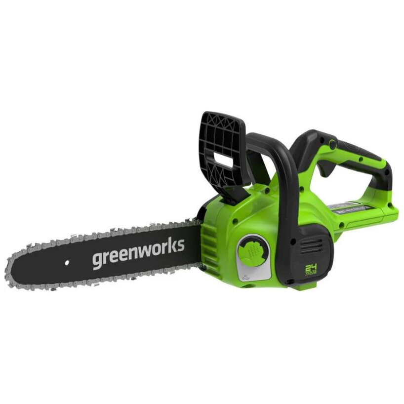 Пила цепная аккумуляторная GreenWorks G24CS25K4, 25см