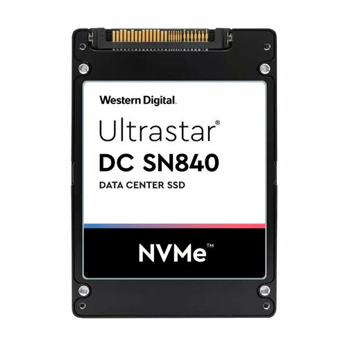 SSD-накопитель Western Digital Ultrastar DC SN840 15.36Tb WUS4BA1A1DSP3X1 0TS1881 black