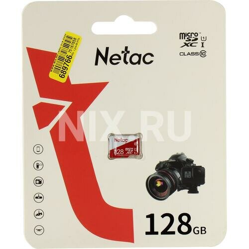 SD карта Netac NT02P500ECO-128G-S