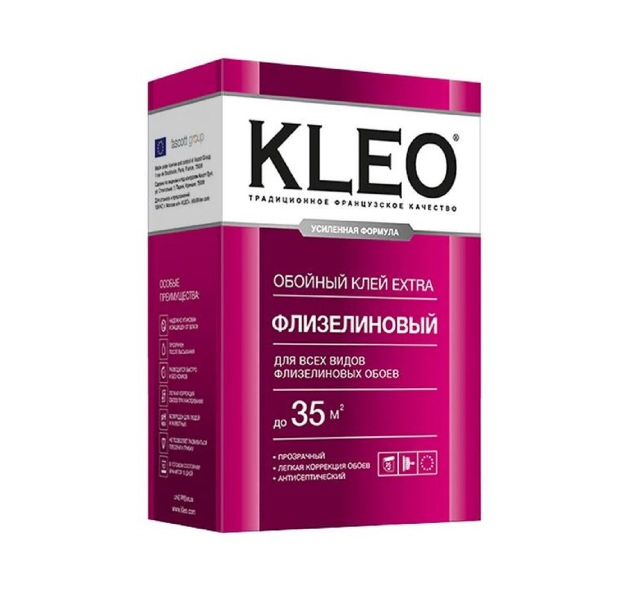 KLEO EXTRA 35 клей для флизелиновых обоев