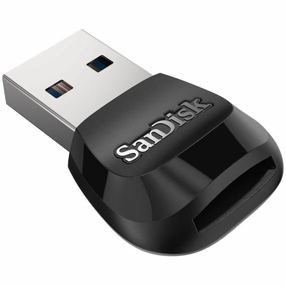 КартРидер SanDisk MicroSD, USB 3.0, Черный