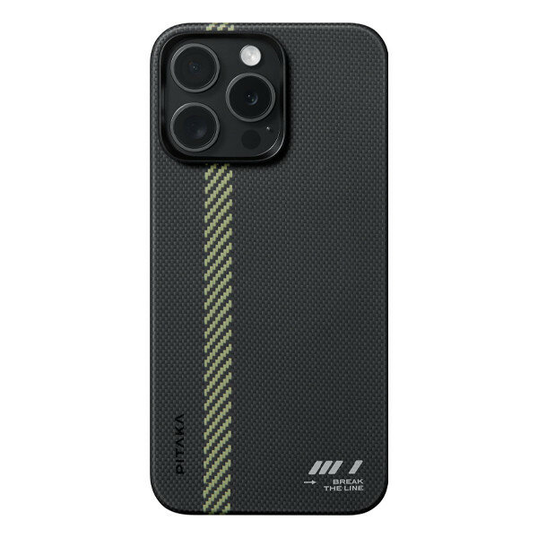 Чехол Pitaka MagEZ Case 5 для iPhone 15 Pro Break the Line (KI1501BTL)