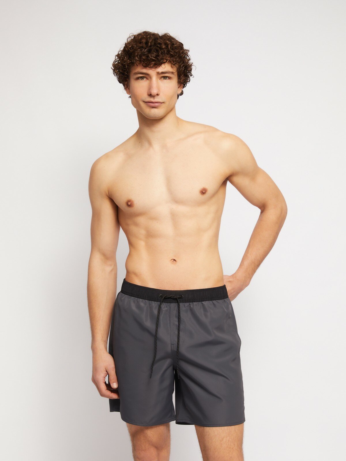 фото Пляжные шорты (для плавания), цвет Синий, размер L 014257S0L012