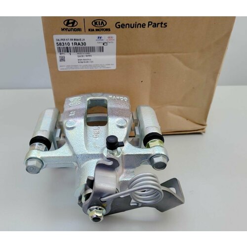 Суппорт тормозной задний левый Хендай Солярис 2011-2017 Киа Рио 2011-2017 арт 583101RA30 бренд MOBIS 15995₽