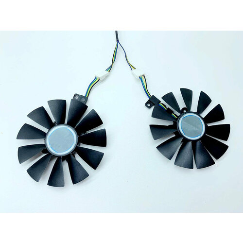 Вентиляторы для видеокарт Asus Dual GTX 1060 1070 RX 480 RX 570