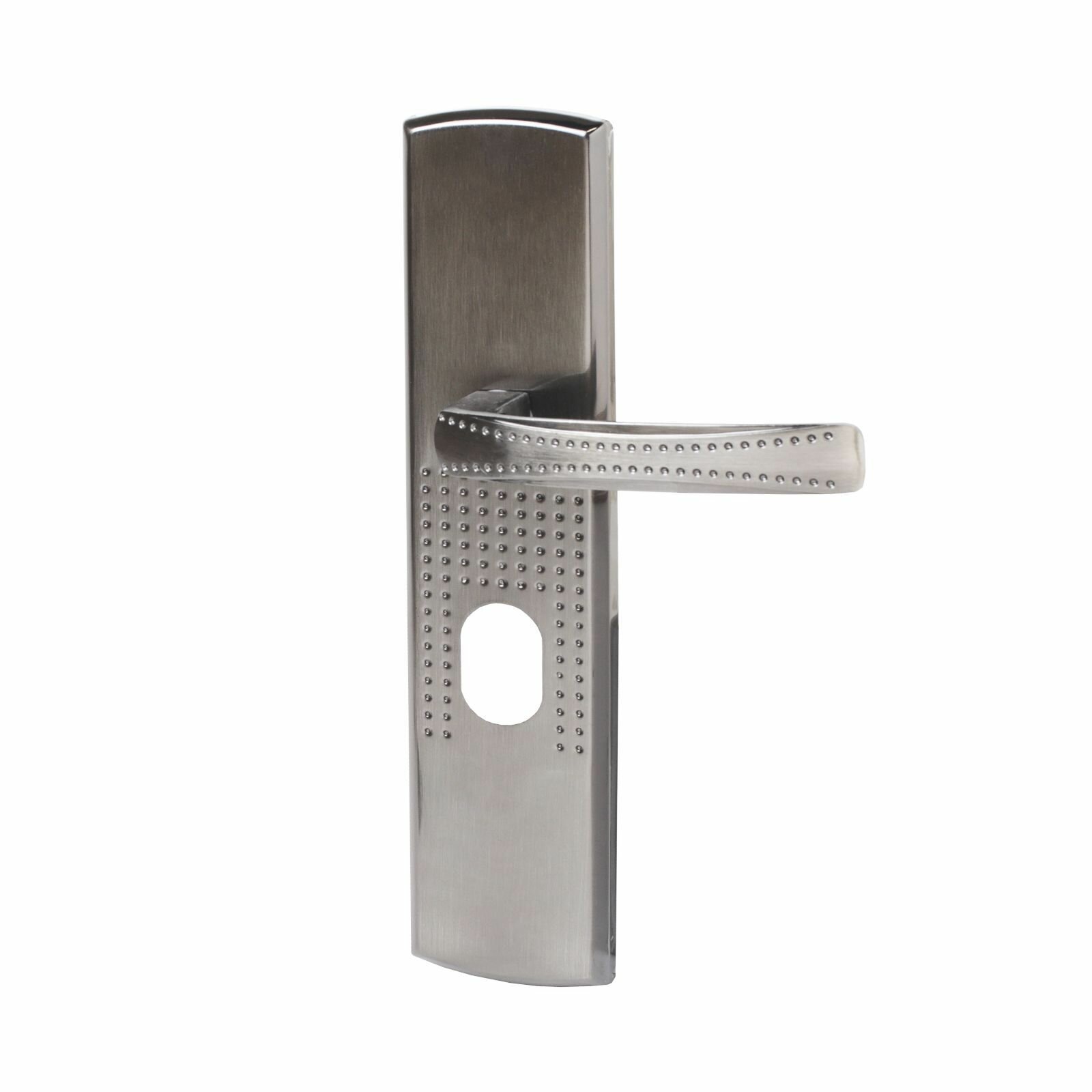 Дверная ручка правая универсальная для китайской металлической двери стандарт РН-СТ222-R