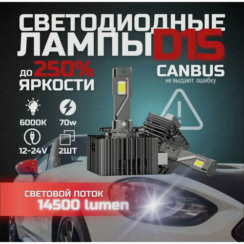 Светодиодные автомобильные лампы ZMB D1S 
