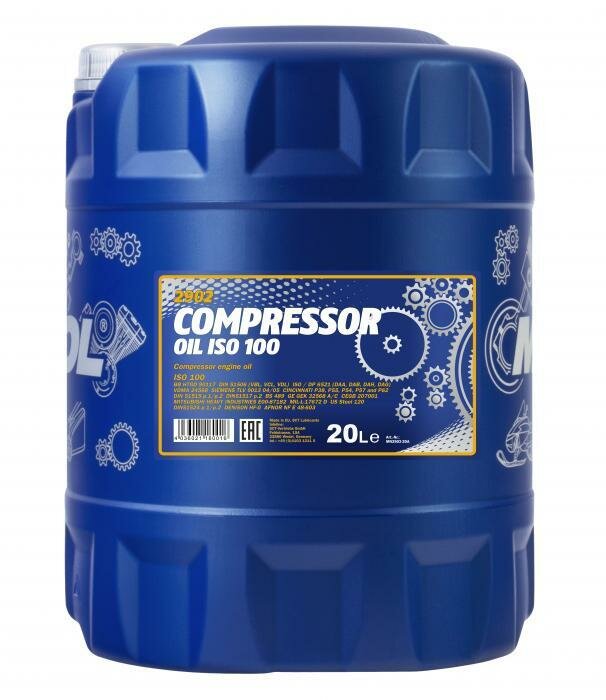 фото Компрессорное масло MANNOL Compressor Oil ISO 100 (1л.)
