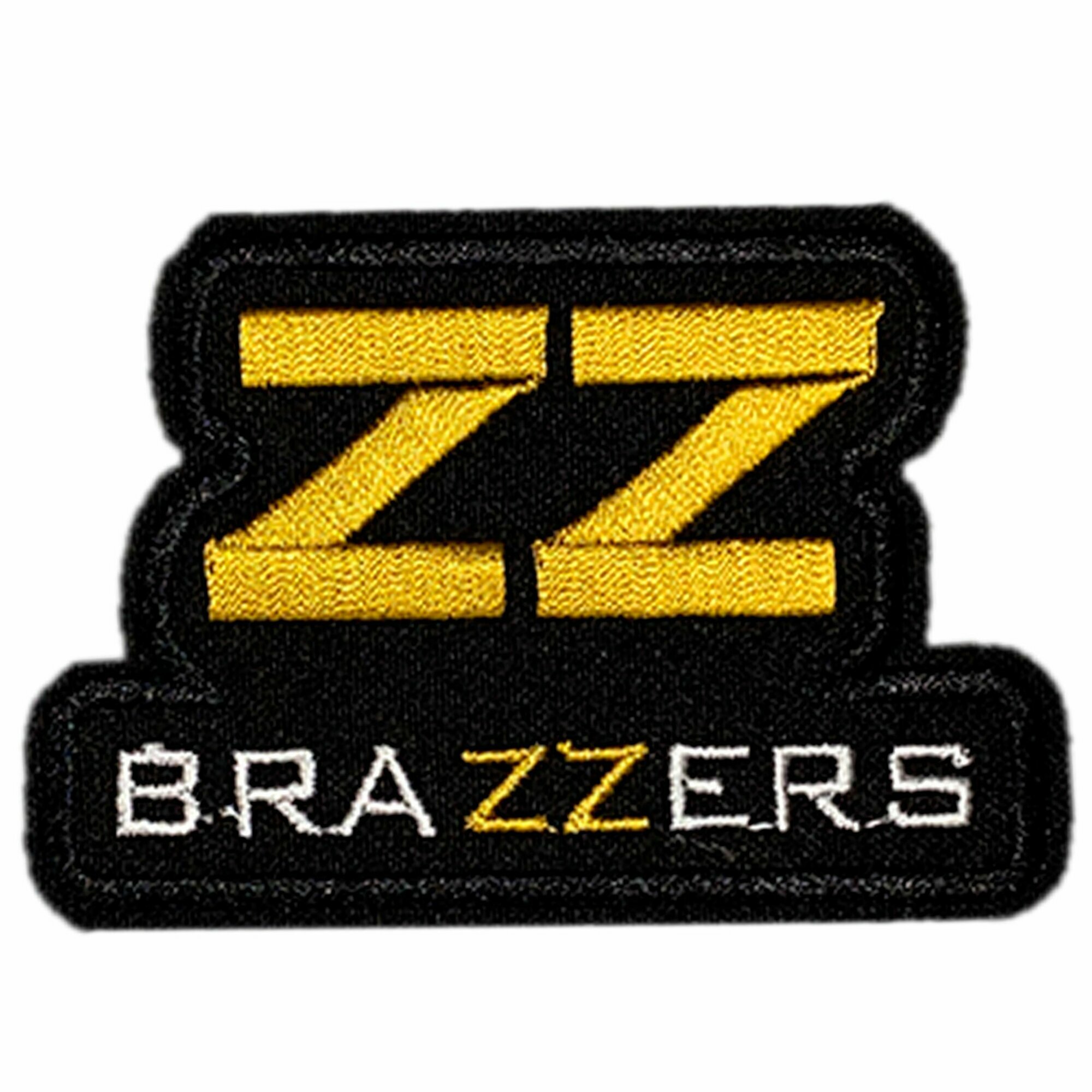 Нашивка, шеврон, патч (patch) ZZ Brazzers, размер 8,5*5,8 см