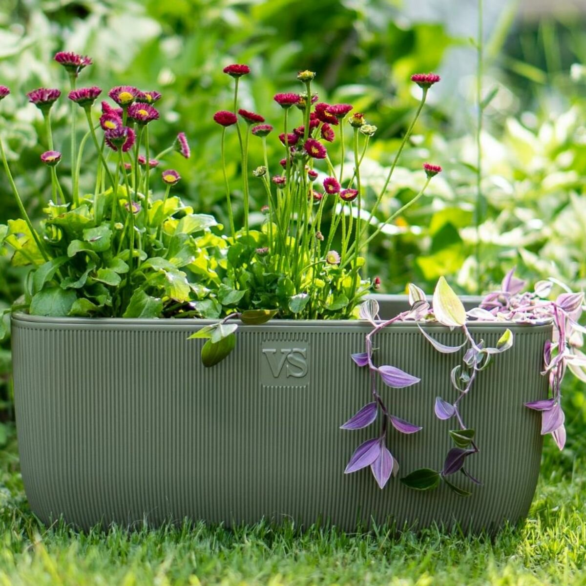 фото Ящик балконный Фабио, кашпо,9.5л