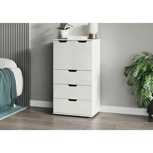 Комод Anri-11 МДФ Белый