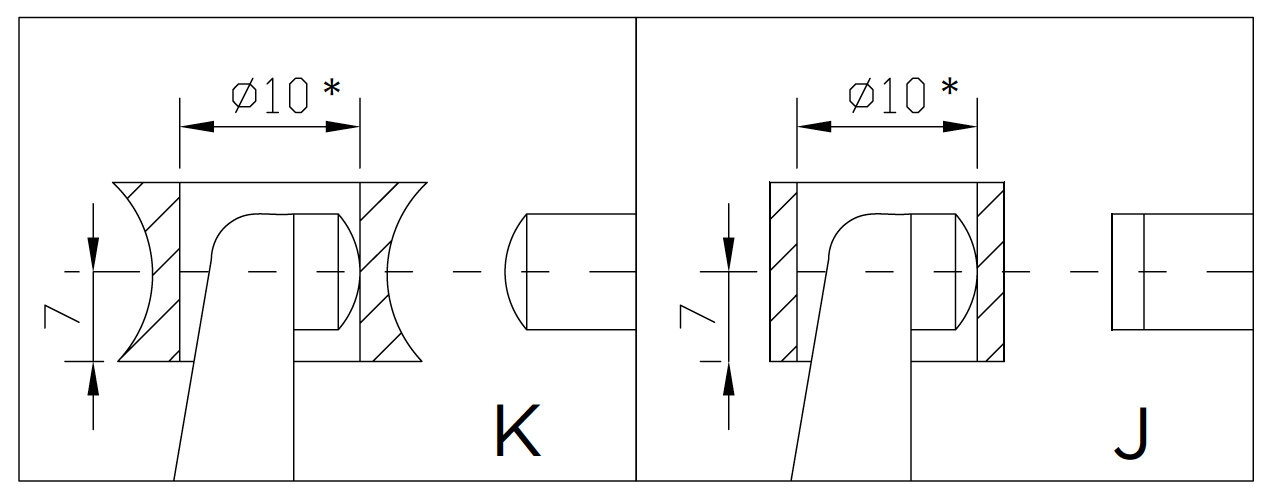 ASIMETO 143-02-2 Микрометр трубный 0,01 мм, 25-50 мм, тип K - фото №2
