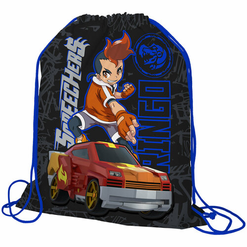 Мешок для обуви увеличенного размера 48 х 38 х 1 см, WSLB-UT1-883W Дикие Скричеры, для мальчиков