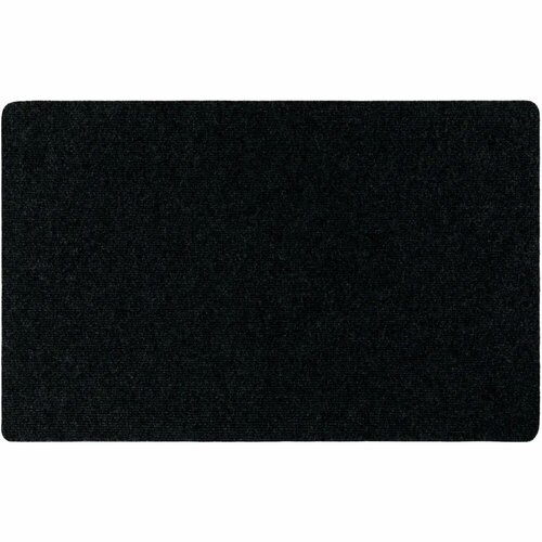 Коврик полипропилен Технолайн Флорт офис 49x80 см цвет черный