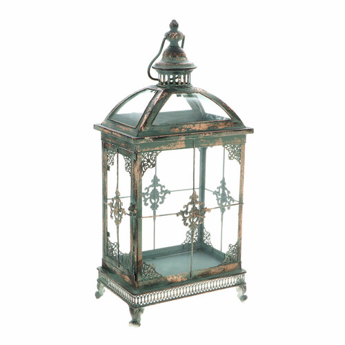 Фонарь декоративный Oriental Star бронза антик 28х19х56 см 7267₽