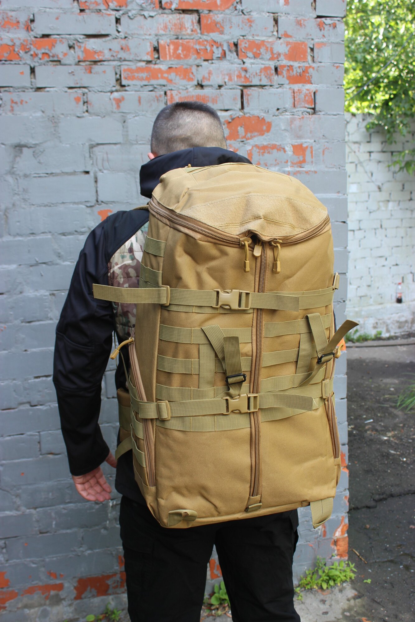 Рюкзак тактический рейдовый Y молния цвет мультикам