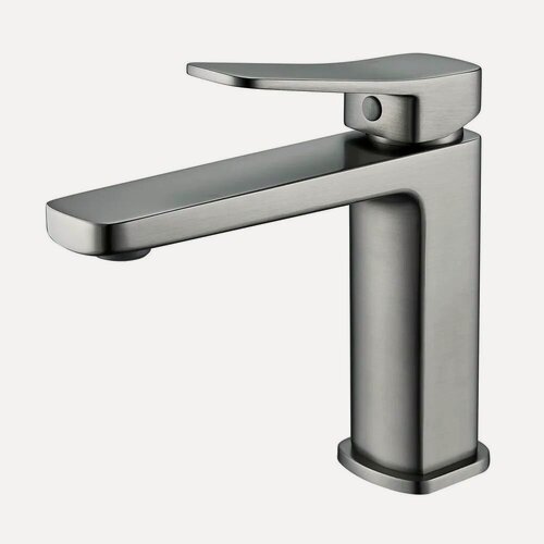 Изображение товара Смеситель для раковины Shevanik S9901Т Оружейная сталь