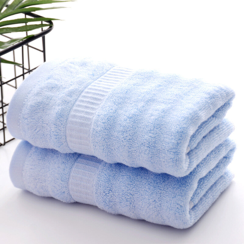 фото Полотенце, бамбуковое волокно, для рук и лица, 75x34 см