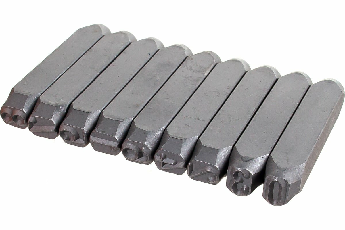 АвтоDело набор клейм цифровых 10мм 40581 — фото 1