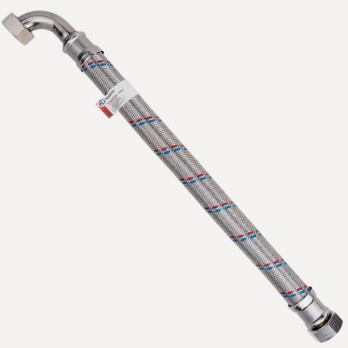 Изображение товара Подводка для воды угловая 1 дюйм 0,6 м латунь AquaLine Гигант г-г Китай