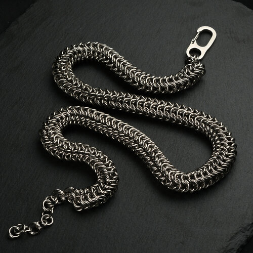 Цепь Алёна Китаева, длина 60 см, серебристый