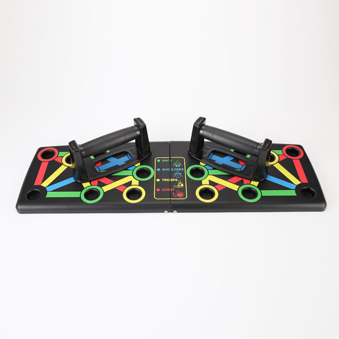 Платформа для отжиманий Foldable Push Up Board складная, с разным хватом