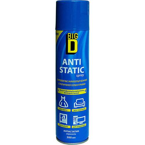 BigD Антистатик Многофункциональное применение 300мл 391₽