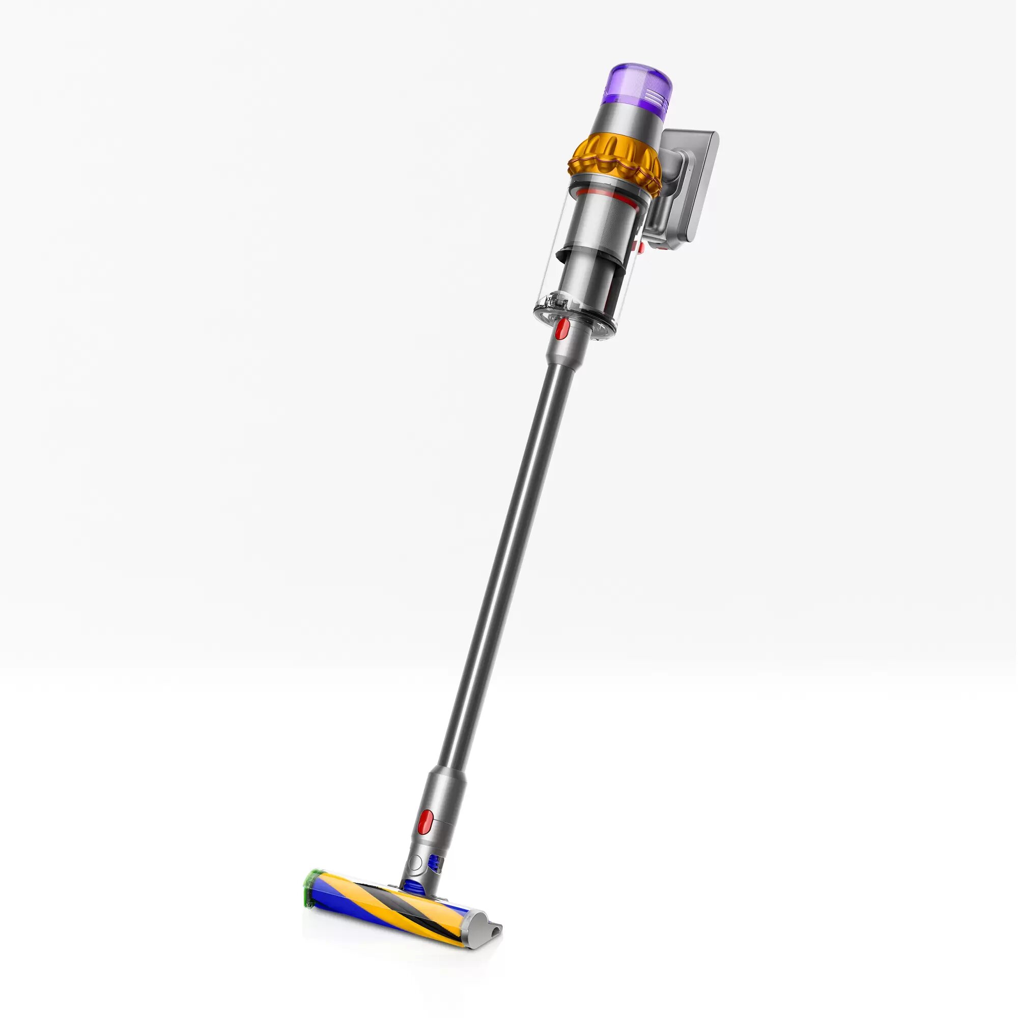 Вертикальный пылесос Dyson V15 SV22 Detect Absolute, различные насадки, тихий