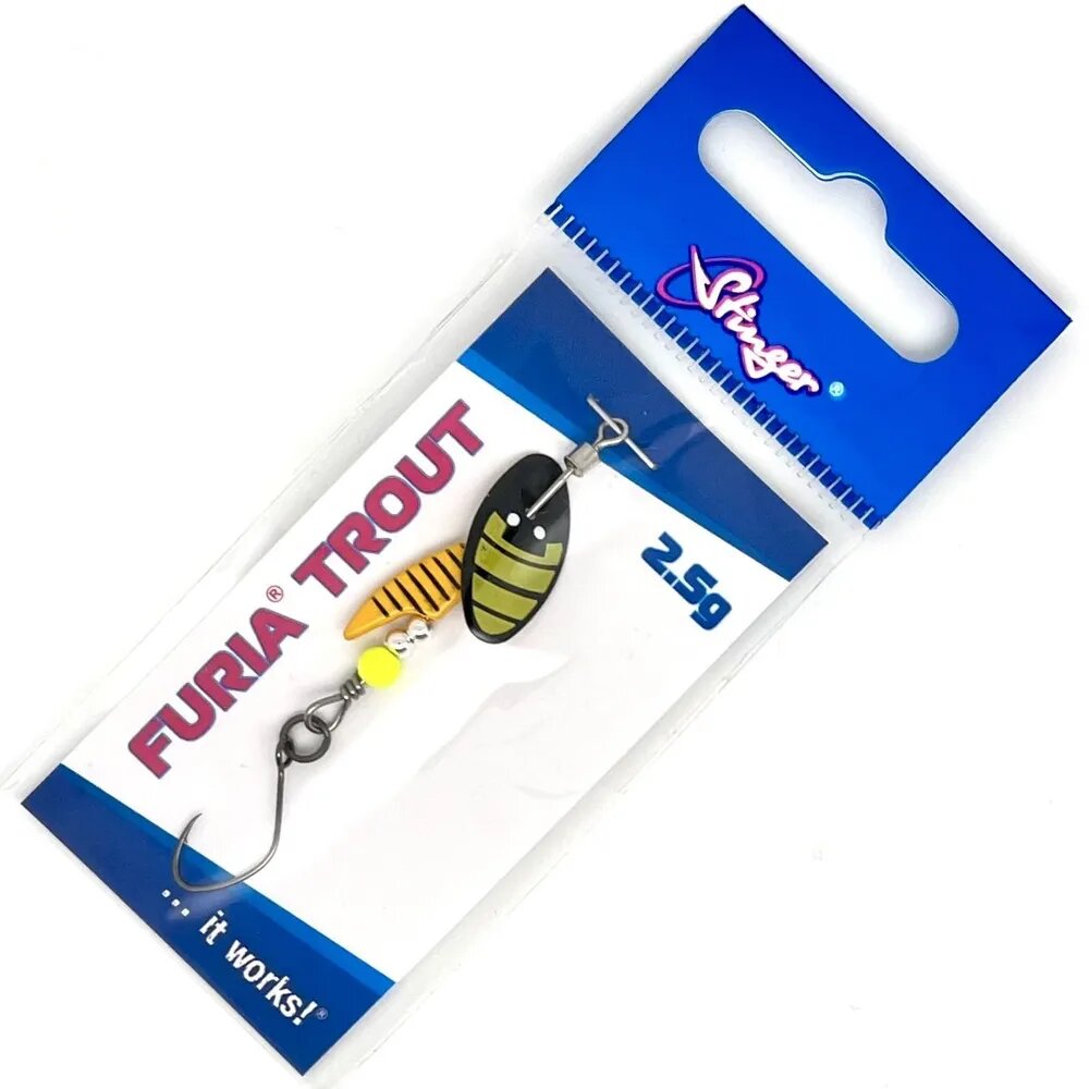 Блесна Stinger Furia Trout #0 2,5гр #HB Для ловли форели — фото 1