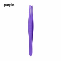 Многоцветный пинцет для бровей, Purple 02