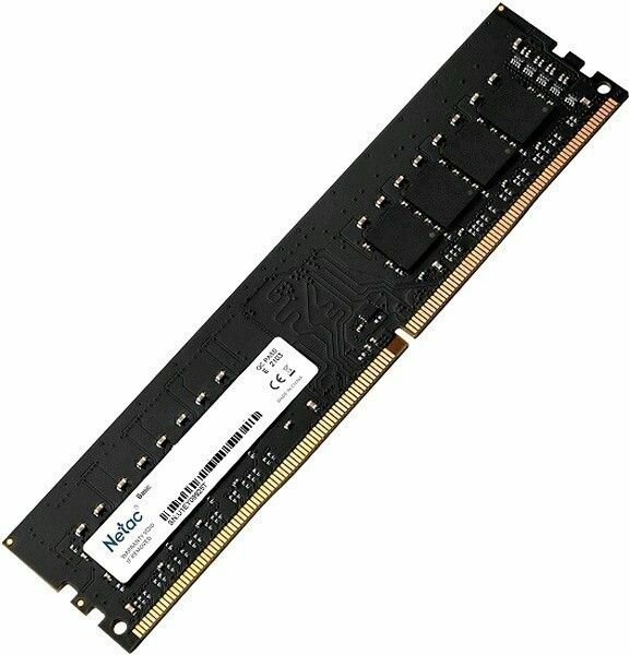 Модуль оперативной памяти Netac Basic NTBSD4P32SP-08J, DDR4, 3200MHz, PC4-25600, CL22, DIMM 288-pin, 1.2 В, single rank, Ret