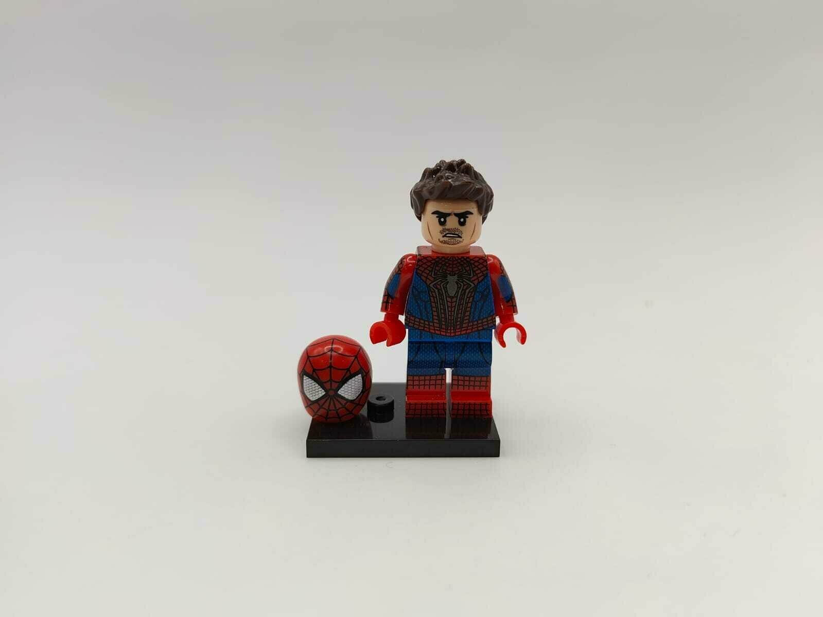 Минифигурка "Человек-паук Гарфилд", фигурка супергероя Spider Man из вселенной Marvel — фото 1