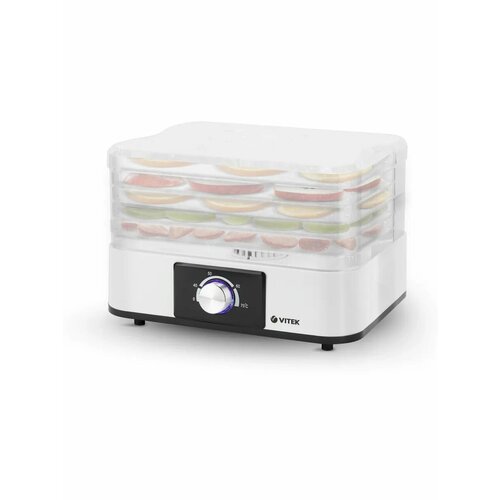 Сушилка для овощей и фруктов Vitek VT-5067 5под 245Вт белый 5135₽