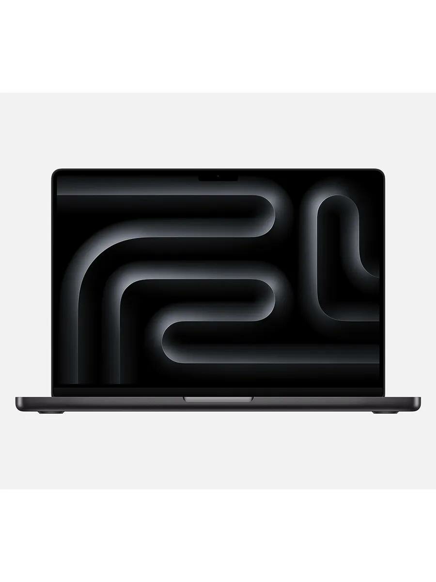 Ноутбук Apple MacBook Pro 14" (2024) (M4 Pro 12C CPU, 16C GPU) 24 ГБ, 512 Гб SSD, чёрный космос