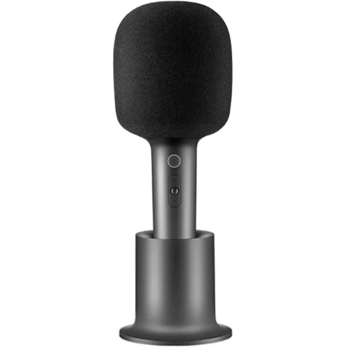 Беспроводной микрофон Xiaomi Black XMKGMKF01YM для караоке кардиоидный аккумуляторный черный 226 см динамический 6464₽