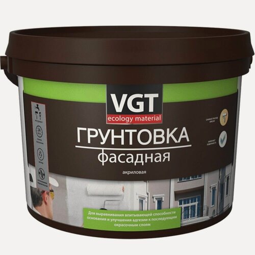 Изображение товара Грунтовка фасадная акриловая ВД-АК-0301 VGT (10кг)