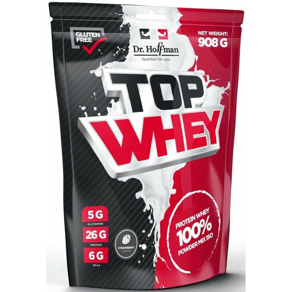 Клубника Dr.Hoffman Top Whey 908 грамм (Dr. Hoffman)