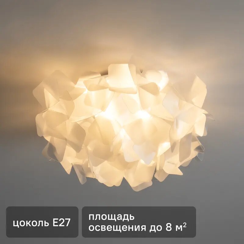 Люстра потолочная Modern Souffle FR5498CL-03W 3 лампы 8 м² цвет белый