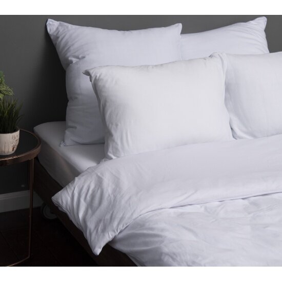 Набор из 2 х наволочек Kupu kupu VIOLETT 40 60  трикотаж  белый