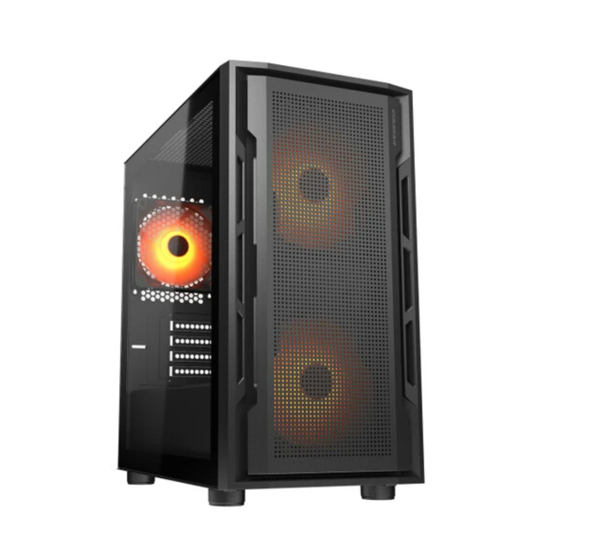 Корпус для компьютера Cougar Uniface Mini RGB, Mini-Tower, черный