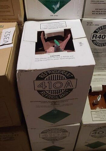 Изображение товара Фреон R-410 A для кондиционеров и промышленного охлаждения (15.3кг)