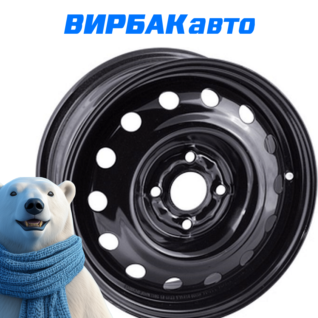 Диски штампованные TREBL 53B35B 14" 4/98