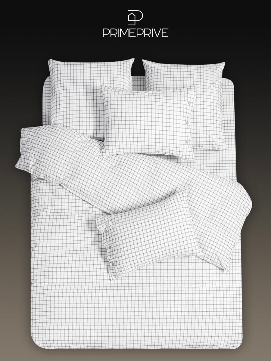 Комплект постельного белья Prime Prive Лерум разноцветный Семейный/дуэт